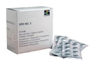Таблетки DPD №3 (10шт) для измерения уровня общего хлора фотометром, арт. 1009183
